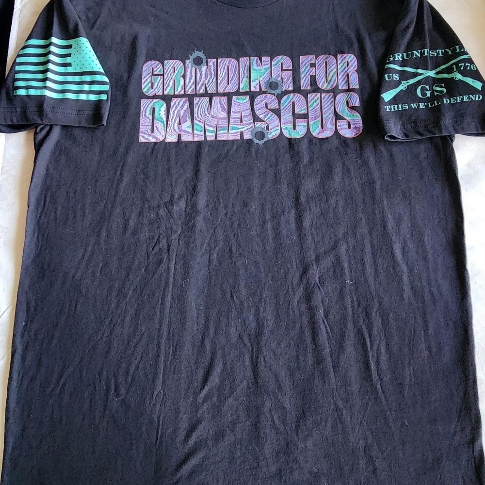 Military Grunt Style Graphic T-shirt American Like New